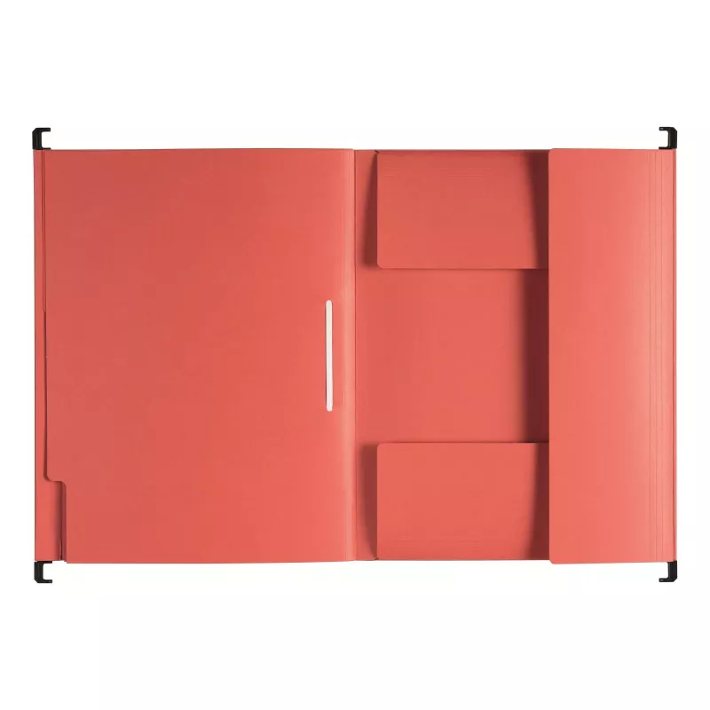 PAGNA 44105-01 ordner conventioneel - A4 - karton - rood - 3 kleppen - 245