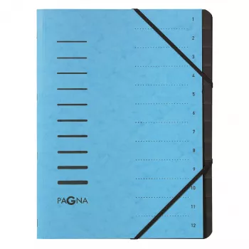 Pagna 40059-18 A4 blauw verzamelmap met elastiek 245 mm 5 mm 320 mm