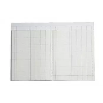 KOENIG & EBHARDT kolommenboek A4 4 kolommen 32 regels 80 vel 160 pagina's groene liniëring garenhechting