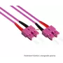 Good Connections glasvezel-patchkabel duplex OM4 (multimode 50/125) SC/ST - 7,5 m