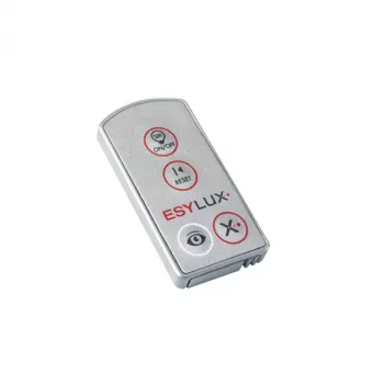 ESYLUX EM10016011 taster - zilver - 1-voudig momentcontact