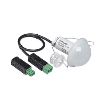 ESYLUX PD-C 360i/12 mini KNX passieve infraroodsensor (PIR) - plafondmontage - 12m - wit