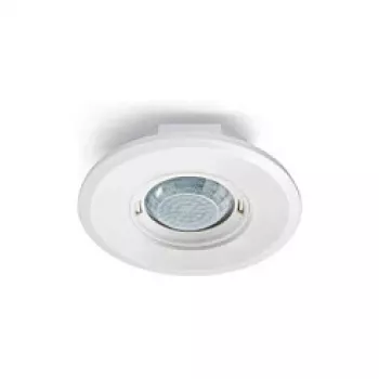 ESYLUX PD-FLAT 360i/8 aanwezigheidsmelder, bedraad, 50 m², plafond, wit, IP20, 3 m
