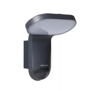 ESYLUX WILMA WL 200 OP MD 1600lm 4000K grafiet buitenwandlamp met PIR-bewegingsmelder