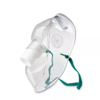 Medisana volwassenenmasker voor IN500/IN550 inhalator · transparant vervangmasker