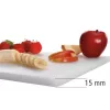 Bartscher A120587 snijplank van polyethyleen wit 400x300x20 mm 1,6 kg