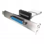 DIGITUS ASSMANN serieel-parallel-kabel DB-25 male naar DB-25 male 2m grijs