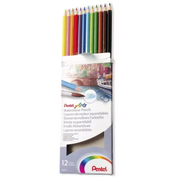 Pentel Arts aquarelpotloden gemengde kleuren