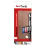Pentel N50S permanente marker set van 4 gemengde kleuren ronde punt 2,1 mm