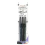 Pentel Arts Sign Pen Brush kalligrafie-penseelstift set zwart 3-pack