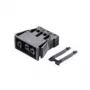 Bachmann inbouwstopcontact zwart 375.507