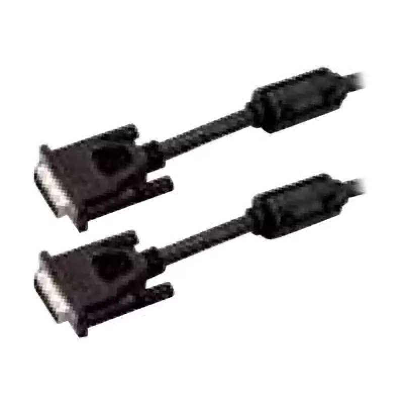 Bachmann DVI-D Single Link kabel - DVI-D (18+1 pin) stekker naar DVI-D (18+1 pin) stekker - 5 m - zwart