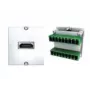 Bachmann Custom Module - modulaire afdekplaat Snap-In zwart