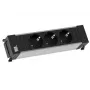 Bachmann Power Frame 3x SCHUKO stopcontacteenheid 2m kabel