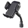 K&M 19762 Smartphone-houder voor microfoonstatief, Zwart