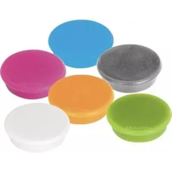 FRANKEN MagFun Magneten Diverse kleuren 10-pack 32mm Schijf Ferriet