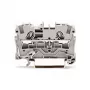 WAGO 2004-1201 doorvoerklem, 2-aderig, 800 V, 32 A, grijs, 6,2 mm breed, CAGE CLAMP