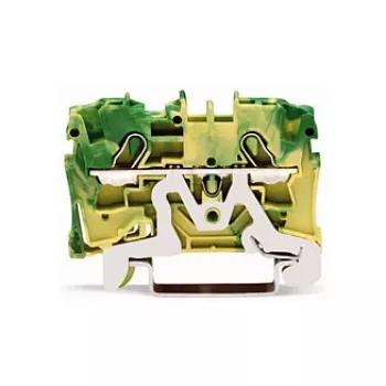 WAGO 2004-1207 2-aderige aardklem, 4 mm²