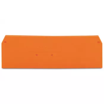 WAGO eind-/tussenplaat 280-315 oranje