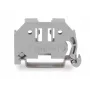 WAGO 249-116 schroefloze eindsteun, 6 mm, voor DIN-rail 35 x 15, grijs