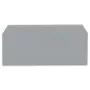 WAGO 280-308 eind- en tussenplaat - grijs - 2,5 mm² - 52,5 mm x 28 mm - 2,41 g