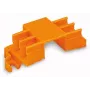 WAGO 243-113 montageadapter voor 6 connectoren, serie 243, oranje