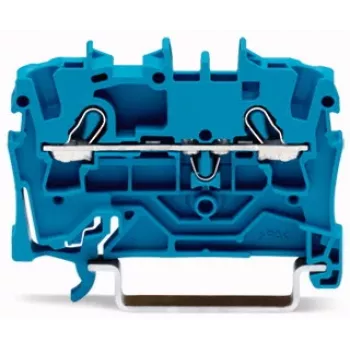 WAGO 2002-1204 4-aderig Push-in klemmenblok, 2,5 mm², 800 V, grijs