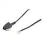 ShiverPeaks S-Impuls telefoonkabel - TAE-N (S) naar RJ-11 (2-polig) - 3 m - wit