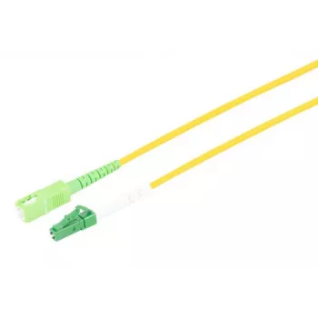 S CONN S/CONN maximum connectivity LWL patchkabel simplex LC/APC SC/APC OS2 - kabel - 0,5 m