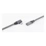 ShiverPeaks USB 3.2 verlengkabel 90° haaks Type-A stekker naar bus 0,25 m zwart