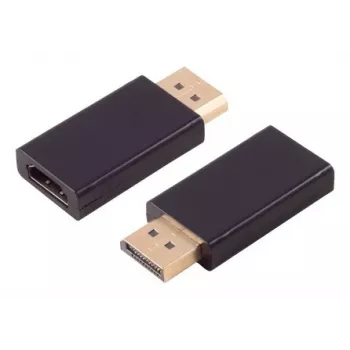 S CONN DisplayPort 1.4 naar HDMI adapter 4K 60Hz zwart