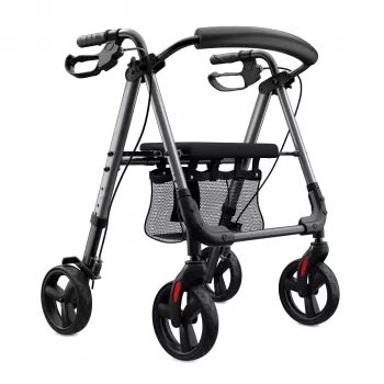 Weinberger aluminium rollator 1-voudig opvouwbaar