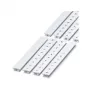 Phoenix Contact terminal block markers - 10 stuks - wit - 10 mm - 2,2 kg