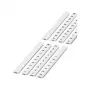 Phoenix Contact ZBF8 1-10 tand-markeringsstroken 8 mm nummers 1-10 wit
