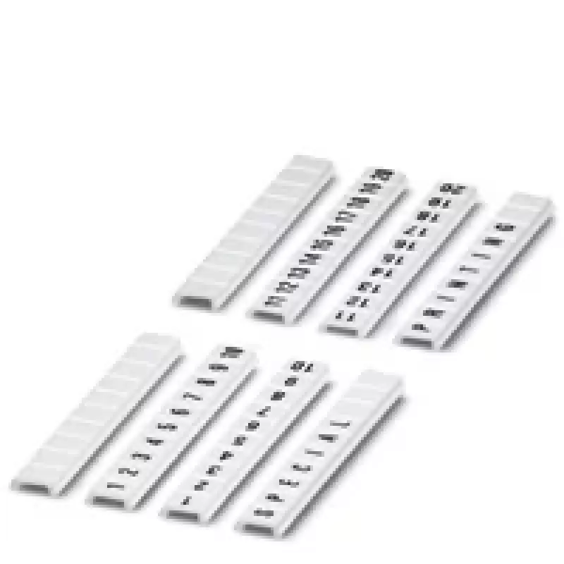 Phoenix Contact terminal block markers - wit - 4 mm - 10 stuks (0808626:0011)