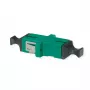 Telegärtner modulair input Keystone-module RJ45 Cat.6A afgeschermd groen 1 poort