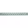 Telegärtner H02025A0543 Cat.6A afgeschermde RJ45 Keystone jack, gereedschapsloos, zilver/zwart