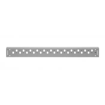 Telegärtner H02025A0543 Cat.6A afgeschermde RJ45 Keystone jack, gereedschapsloos, zilver/zwart