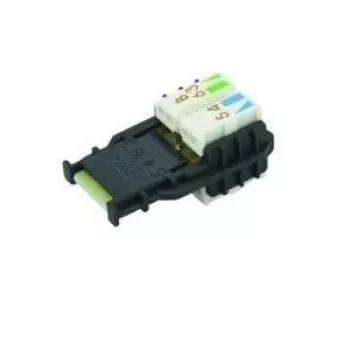 Telegärtner MFP8 PROFINET kabelmanager, zwart, 30 stuks