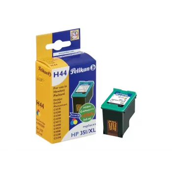 Pelikan remanufactured inktcartridge voor HP 343 (CB338EE) - driekleurig