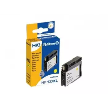 Pelikan remanufactured inktcartridge voor HP CN056AE (933XL) geel high yield