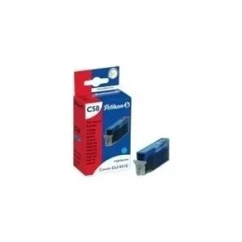 Pelikan compatibele inktcartridge voor Canon CLI-551C XL cyaan hoge capaciteit 11ml