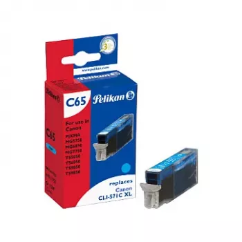 Pelikan compatibele inktcartridge voor Canon CLI-571C XL cyaan high yield 11ml