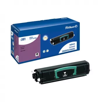 Pelikan compatibele tonercartridge voor Lexmark E460X21E zwart extra hoge capaciteit