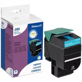 Pelikan toner voor Lexmark C544X1CG cyaan