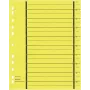 WEKRE 50 tabbladen, A4, 190 g/m2, Geel (951020850IF)