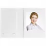 DAIBER 9154G portretfotohoezen met cd-archief, 10x15 cm, wit, 100-pack