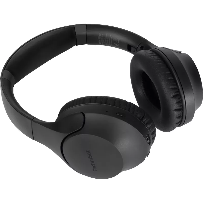 TechniSat Stereoman 3 BT draadloze Bluetooth over-ear koptelefoon zwart