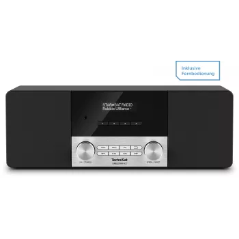 TechniSat CABLESTAR 400 DAB+ radio met Bluetooth, 2 x 10 W, zwart