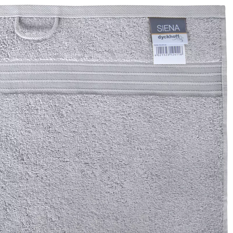 Dyckhoff Siena badhanddoek zilver 70 x 140 cm